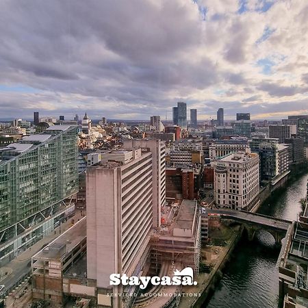 Luxury Penthouse Manchester Skyline 23Rd Floor Exterior foto